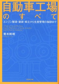 自動車工場のすべて - エンジン製造・塗装・組立から生産管理の秘訣まで