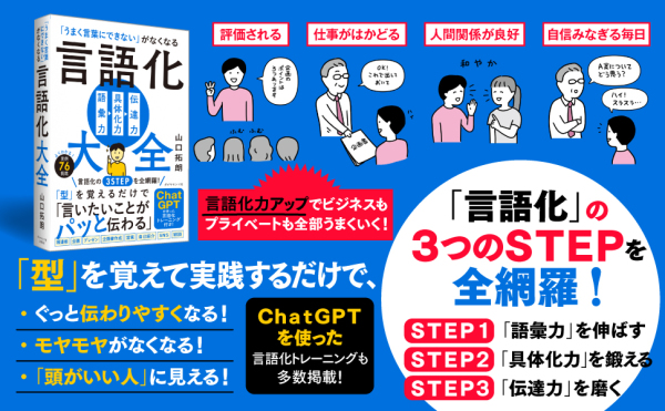 言語化大全―「うまく言葉にできない」がなくなる　語彙力　具体化力　伝達力_2