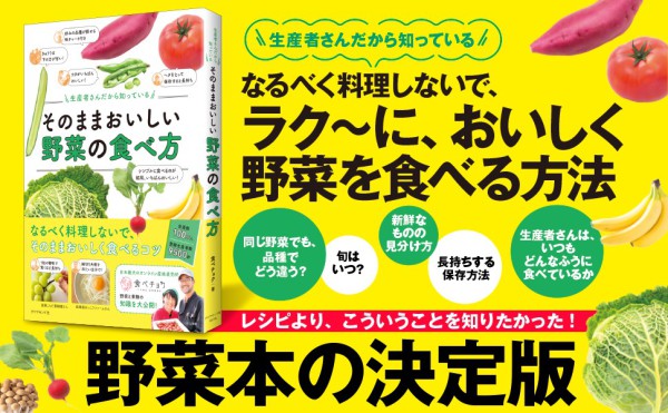 半額ストア 生産者さんだから知っている そのままおいしい野菜の食べ方 野菜セット