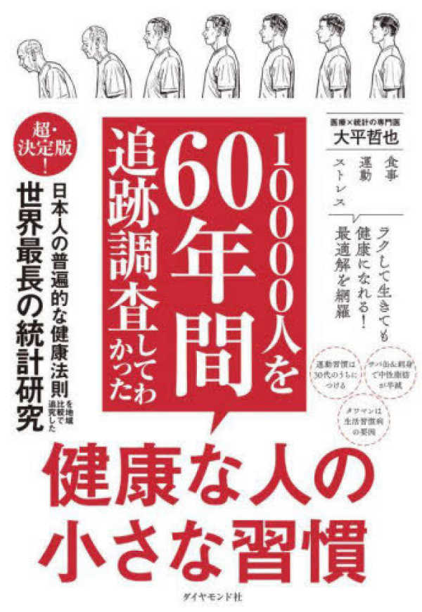 １００００人を６０年間追跡調査してわかった健康な人の小さな習慣_1