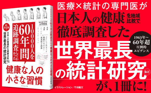 １００００人を６０年間追跡調査してわかった健康な人の小さな習慣_2