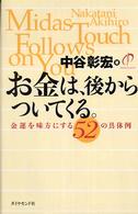 お金は、後からついてくる。―金運を味方にする５２の具体例