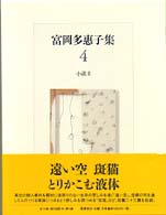 富岡多恵子集 〈４〉 小説 ３