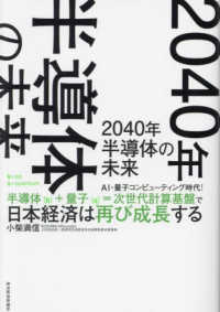 ２０４０年半導体の未来―ＡＩ・量子コンピューティング時代！半導体（ｂ）＋量子（ｑ）＝次世代計算基盤で日本経済は再び成長する