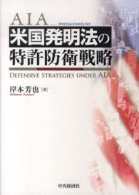 米国発明法の特許防衛戦略