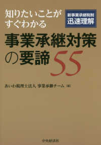 事業承継対策の要諦５５ - 知りたいことがすぐわかる