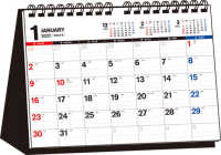 シンプル卓上カレンダー（Ｂ５）【Ｔ１５】 〈２０２２年〉 ［カレンダー］
