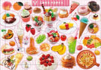 Ｂ０１　ごちそう　パラダイス　３５ピース 頭のいい子を育む　ジグソー知育パズル