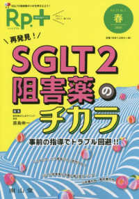 Ｒｐ．＋ 〈Ｖｏｌ．１９　Ｎｏ．２（２０２〉 再発見！ＳＧＬＴ２阻害薬のチカラ　事前の指導でトラブル回避！