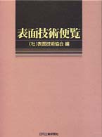 表面技術便覧