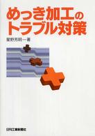 めっき加工のトラブル対策