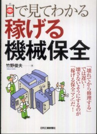 目で見てわかる稼げる機械保全