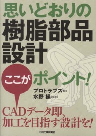 思いどおりの「樹脂部品設計」ここがポイント！