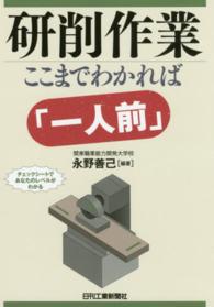 研削作業ここまでわかれば「一人前」 - チェックシートであなたのレベルがわかる