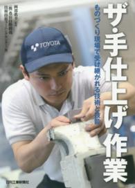 ザ・手仕上げ作業 - ものづくり現場で受け継がれる技術と技能