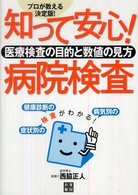 知って安心！病院検査 - 医療検査の目的と数値の見方