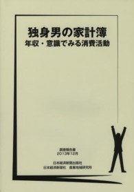 独身男の家計簿 - 年収・意識でみる消費活動