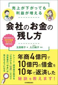 売上が下がっても利益が増える　会社のお金の残し方