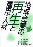 地域産業の再生と雇用・人材