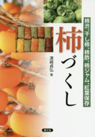 柿づくし―柿渋、干し柿、柿酢、柿ジャム、紅葉保存