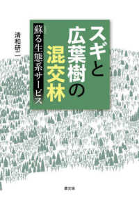 スギと広葉樹の混交林　蘇る生態系サービス