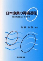 日本漁業の再編過程 - 第１０次漁業センサス分析