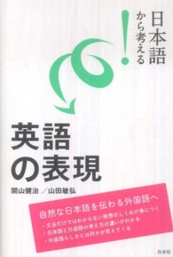 日本語から考える！英語の表現