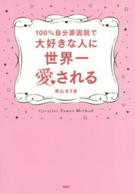 １００％自分原因説で大好きな人に世界一愛される