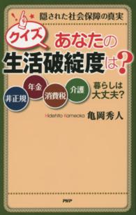 クイズあなたの生活破綻度は？ - 隠された社会保障の真実　非正規、年金、消費税、介護