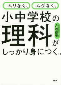 ムリなく、ムダなく、小中学校の理科がしっかり身につく。