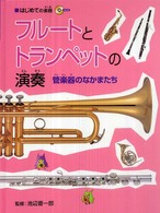 フルートとトランペットの演奏 - 管楽器のなかまたち はじめての楽器