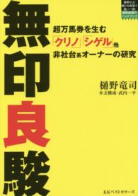 無印良駿 - 超万馬券を生む「クリノ」「シゲル」他非社台系オーナ 競馬最強のハンドブック