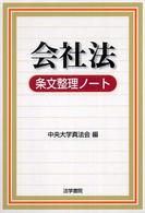 会社法条文整理ノート