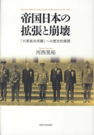 帝国日本の拡張と崩壊 - 「大東亜共栄圏」への歴史的展開