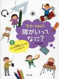 きいてみよう障がいってなに？ 〈２〉 どんな学校になったらいいと思う？