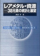 レアメタル・資源－３８元素の統計と展望