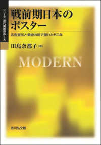 シリーズ近代美術のゆくえ<br> 戦前期日本のポスター―広告宣伝と美術の間で揺れた５０年