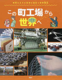 この町工場から世界へ - 世界の人々の生活に役立つ日本製品 世界のあちこちでニッポンシリーズ