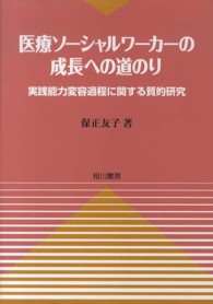 医療ソーシャルワーカーの成長への道のり - 実践能力変容過程に関する質的研究