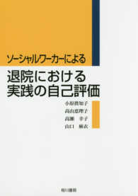 ソーシャルワーカーによる退院における実践の自己評価