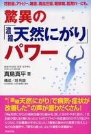 驚異の「濃縮天然にがり」パワー―花粉症、アトピー、喘息、高血圧症、糖尿病、肌荒れ…にも。