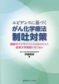エビデンスに基づくがん化学療法制吐対策 - 国際ガイドラインとの比較を交えた岐阜大学病院の取り