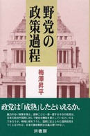 野党の政策過程