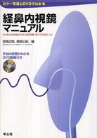 経鼻内視鏡マニュアル - カラー写真とＤＶＤでわかる
