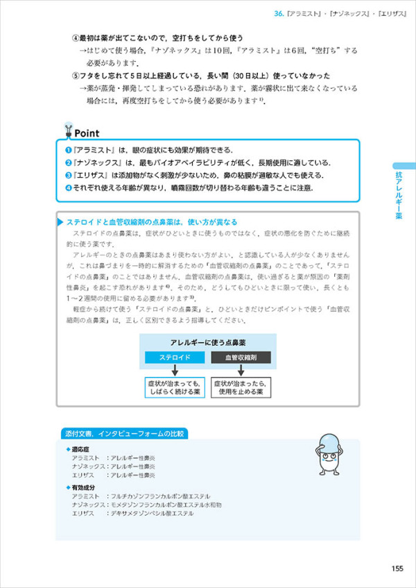 薬局ですぐに役立つ薬の比較と使い分け１００_4