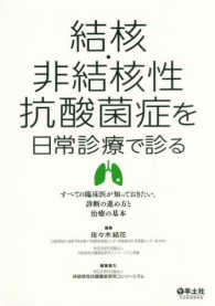 結核・非結核性抗酸菌症を日常診療で診る - すべての臨床医が知っておきたい、診断の進め方と治療