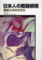 日本人の聴器病理 - 臨床とのかかわり