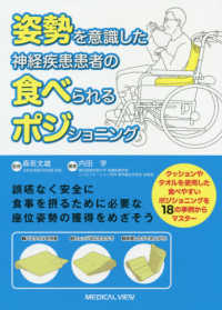 姿勢を意識した神経疾患患者の食べられるポジショニング