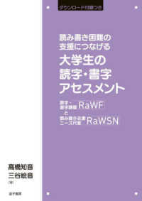 読み書き困難の支援につなげる　大学生の読字・書字アセスメント - 読字・書字課題RaWFと読み書き支援ニーズ尺度RaWSN