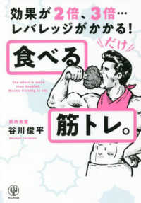 食べる筋トレ。 - 効果が２倍、３倍・・・レバレッジがかかる！